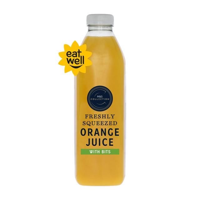 M&S Freshly Squeezed Orange Juice with Bits 1L