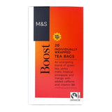 M&S Green Tea Boost Teabags   20 per pack