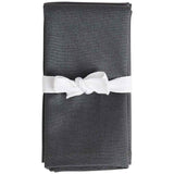 M&S Grey Cotton with Linen Napkins 4 per pack