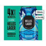 M&S Helles Lager   4 x 330ml
