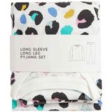 M&S Leopard Pyjamas 7-12 Years Ecru