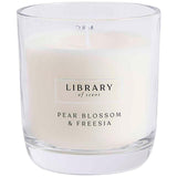 M&S Library of Scent Pear Blossom & Freesia Scented Candle