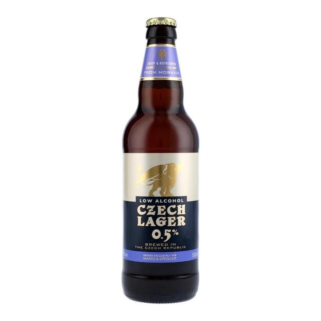 M&S Low Alcohol Czech Lager 500ml