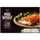 M&S Made Without 2 Cod Fillets Frozen 245g