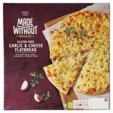 M&S Made Without Flatbread with Garlic & Cheese 230g