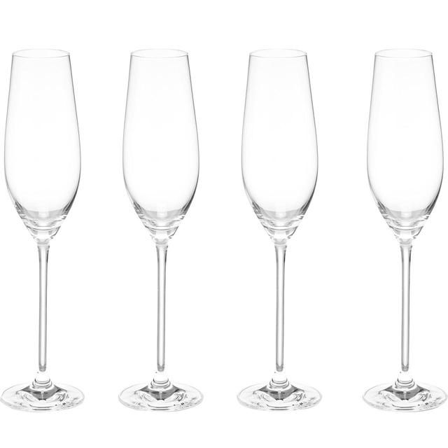 M&S Maxim Crystal Champagne Flutes Set 4 per pack