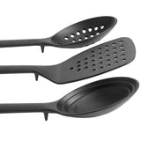 M&S Nylon Utensils Set Black 3 per pack
