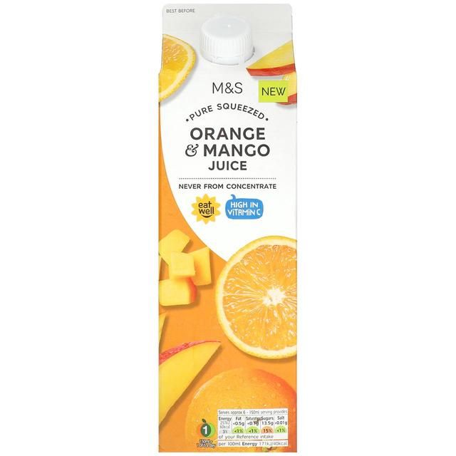 M&S Orange & Mango Juice 1L