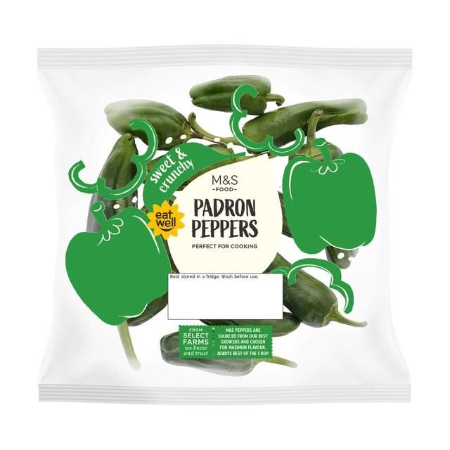 M&S Padron Peppers 130g