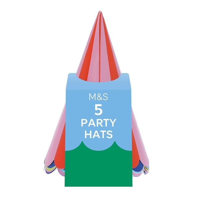 M&S Party Hats 5 per pack