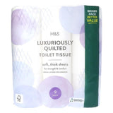 M&S Quilted Toilet Tissue 9 per pack