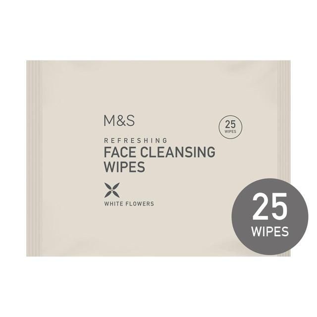 M&S Refreshing Face Cleansing Wipes 25 per pack