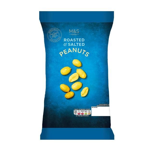 M&S Roasted & Salted Peanuts 550g