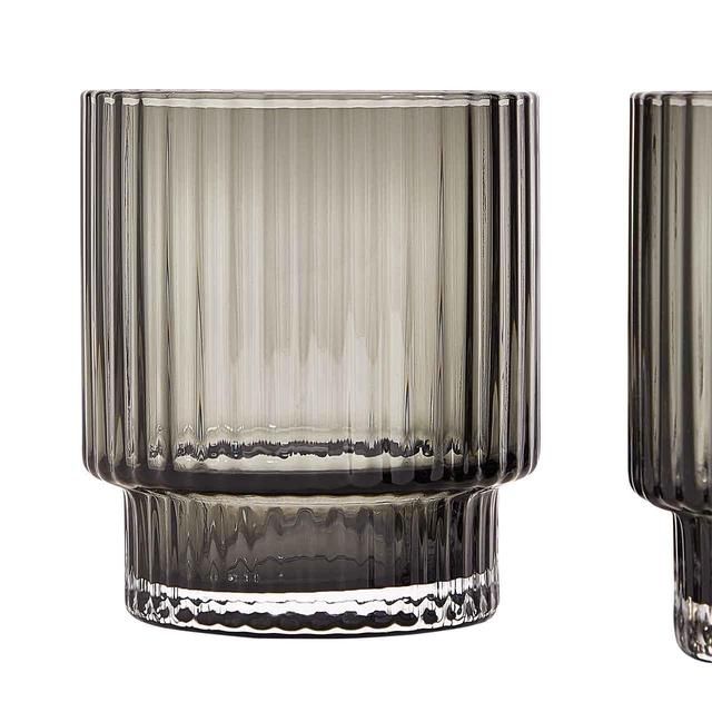 M&S Set of 4 Handmade Celine Tumblers Grey 4 per pack