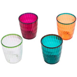 M&S Set Of 4 Ikat Brights Two Tone Tumblers 4 per pack