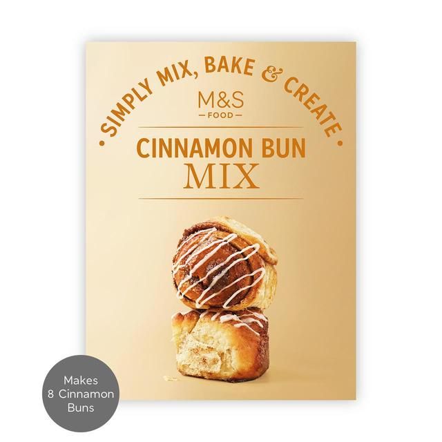 M&S Simply Bake Cinnamon Bun Kit   490g
