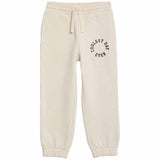 M&S Smiley Face Slogan Joggers 2-7 Years Stone