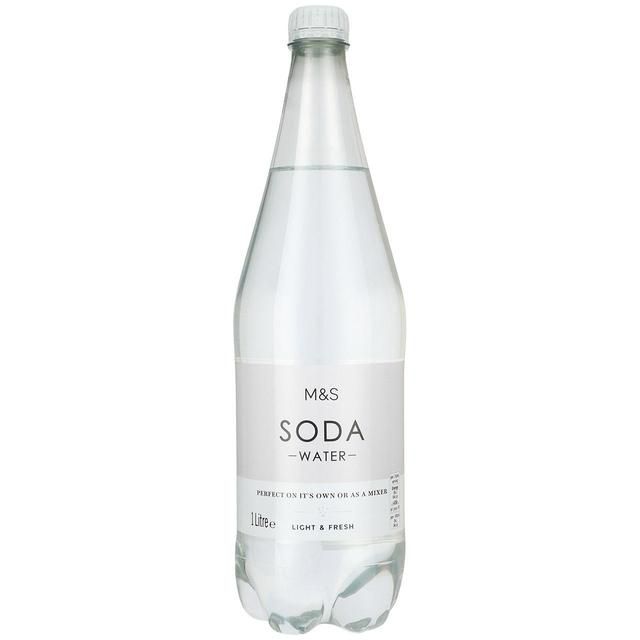 M&S Soda Water 1L