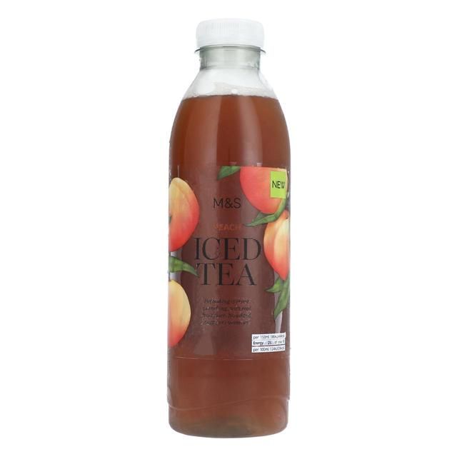 M&S Spanish Peach Iced Tea No Added Sugar 750ml