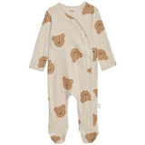 M&S Spencer Bear Sleepsuit Newborn-12 Months Mink