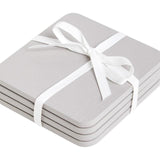 M&S Square Wooden Coasters 'One Size Grey 4 per pack