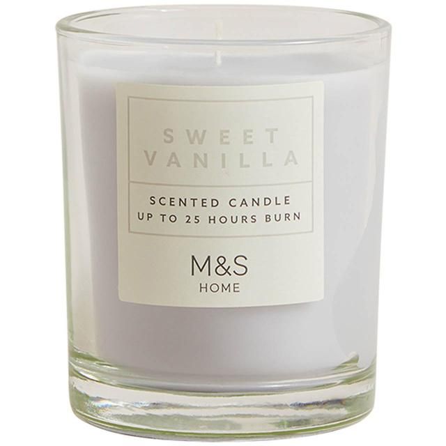 M&S Sweet Vanilla Small Candle