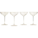 M&S The Sommelier's Edit Set of 4 Champagne Saucers 'One Size Clear   4 per pack