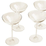 M&S The Sommelier's Edit Set of 4 Champagne Saucers 'One Size Clear   4 per pack