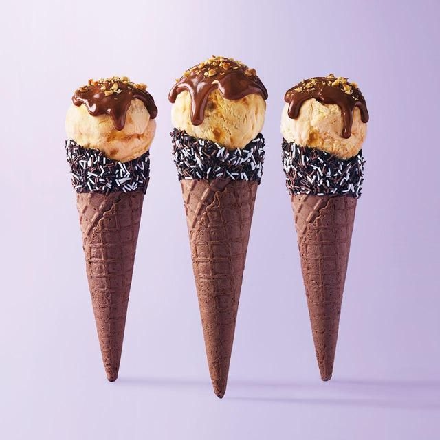 M&S VIVA 6 Dipped Waffle Cones   6 per pack