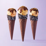 M&S VIVA 6 Dipped Waffle Cones   6 per pack