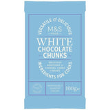 M&S White Chocolate Chunks 100g