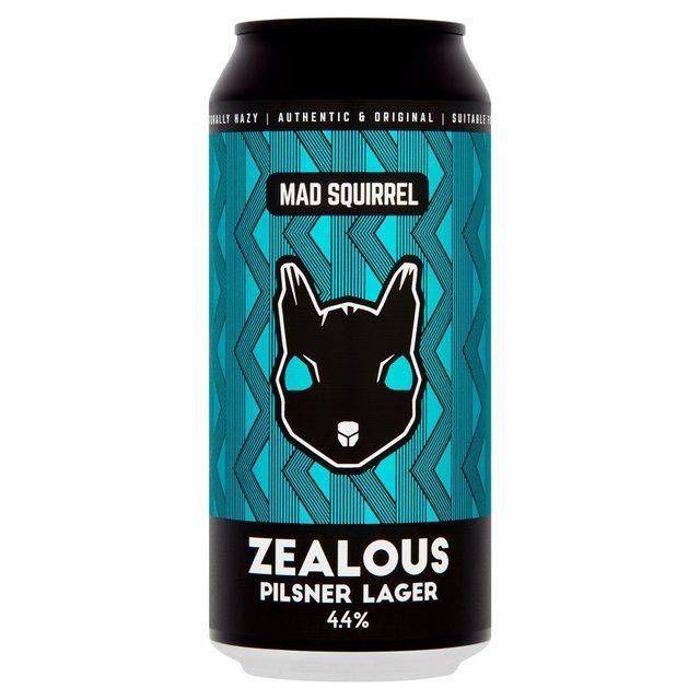 Mad Squirrel Zealous Pilsner 440ml