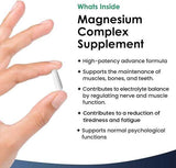 Magnesium Complex 4-in-1 2000mg  Glycinate, Citrate, Malate+