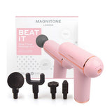 MAGNITONE BeatIt Deep Tissue Massage Gun Pink