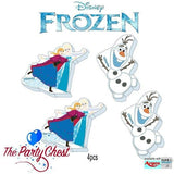 Frozen Characters Erasers (Pack of 4)