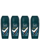 Sure Men Nonstop Invisible Invisible Ice Roll Bundle