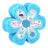 Bomb Cosmetics Body Buffer Soap Sponge - You Had Me At Hydrangea