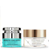 (Discontinued Eclat Skin London Hyaluronic Day + Marine Night Cream