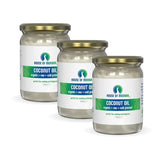 House of Monara Organic Extra Virgin Coconut Oil 500ml x3