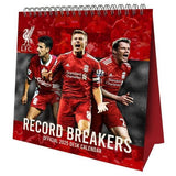 Liverpool FC Record Breakers 2025 Desktop Calendar