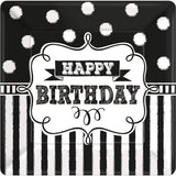 Amscan Paper Chalk Board Birthday Plates (Pack of 8) (7in)