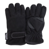 FLOSO Kids Fleece Gloves With Palm Grip (3M 40g) (12/13 Yrs)