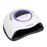 Livingandhome 4 Timers UV/LED Nail Lamp–180W