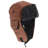 EX-STORES Unisex Mens/Womens Fleece Trapper Hat, Ski Hat