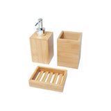 Bullet Hedon Bamboo Bathroom Accessory Set