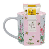 Heathcote & Ivory Busy Bees Mug & 2 Hand Creams Gift Set