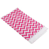 Unique Party Plastic Chevron Tablecloth