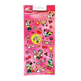 Disney Fun Foil Characters Sticker Sheet