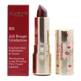 Clarins Joli Rouge Gradation Two-Toned Lipstick 3.5g - 803 Plum