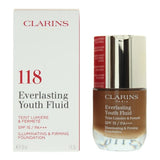 Clarins Everlasting Youth Fluid Foundation 30ml - 118 Sienna